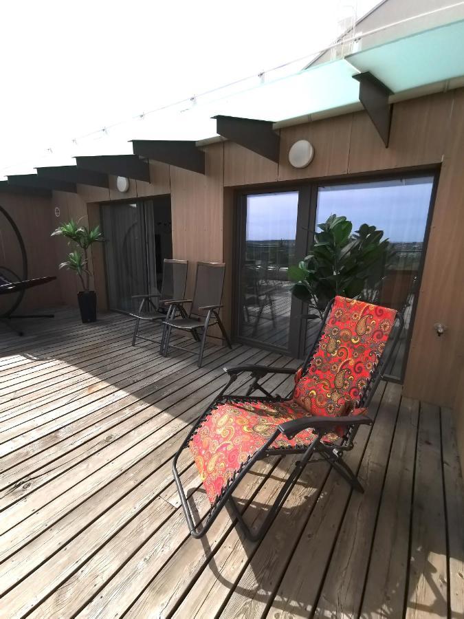 דירות וילנה Luxury Penthouse With Large Terrace & Panoramic Old Town View מראה חיצוני תמונה